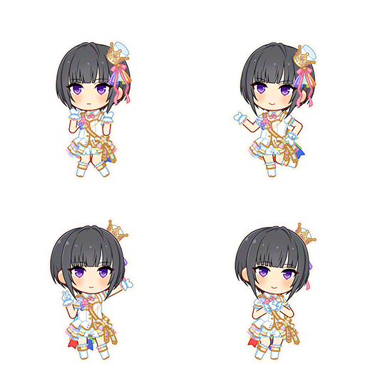 Chiyo Shirayuki (Rainbow Colors)