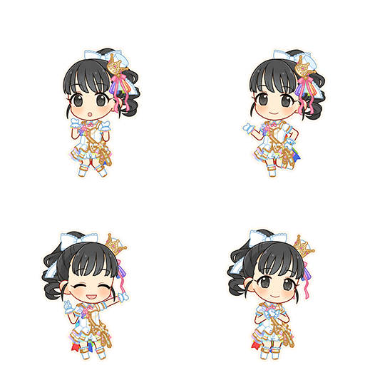 THE IDOLM@STER Cinderella Girls: Starlight Stage - Mai Fukuyama (Rainbow Colors)