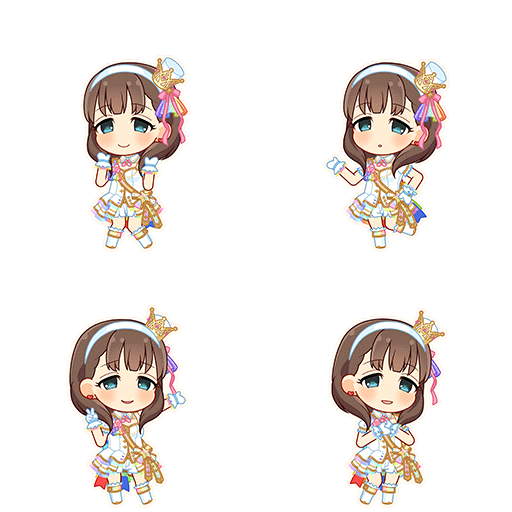 Mayu Sakuma (Rainbow Colors)
