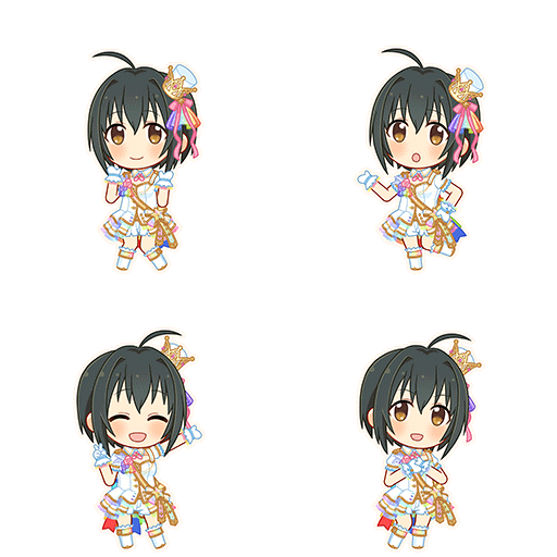 THE IDOLM@STER Cinderella Girls: Starlight Stage - Miho Kohinata (Rainbow Colors)