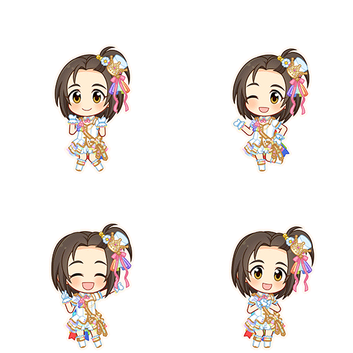 THE IDOLM@STER Cinderella Girls: Starlight Stage - Miyuki Yanase (Rainbow Colors)