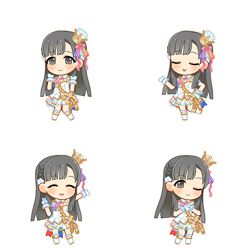Sae Kobayakawa (Rainbow Colors)