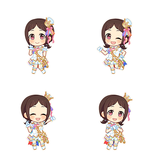 THE IDOLM@STER Cinderella Girls: Starlight Stage - Sakura Muramatsu (Rainbow Colors)