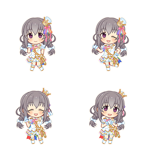 THE IDOLM@STER Cinderella Girls: Starlight Stage - Satomi Sakakibara (Rainbow Colors)