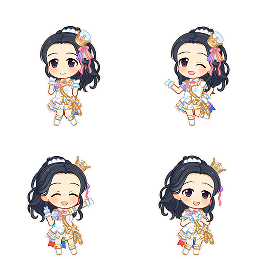 Tsubaki Egami (Rainbow Colors)