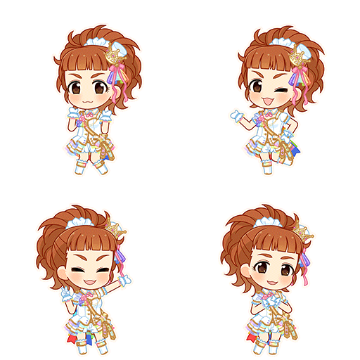 Yuriko Ohnishi (Rainbow Colors)