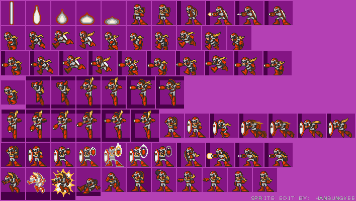 Proto Man (MM7, Versus Mode)