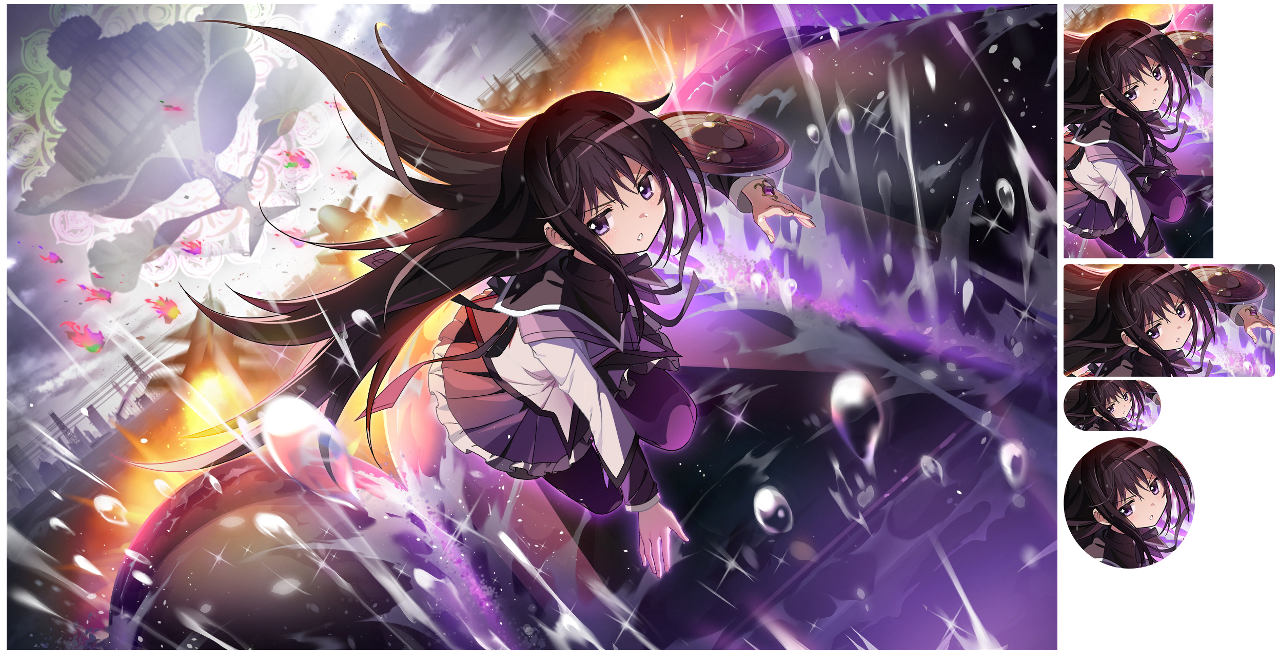 Homura Akemi - Concentrated Missile Fire
