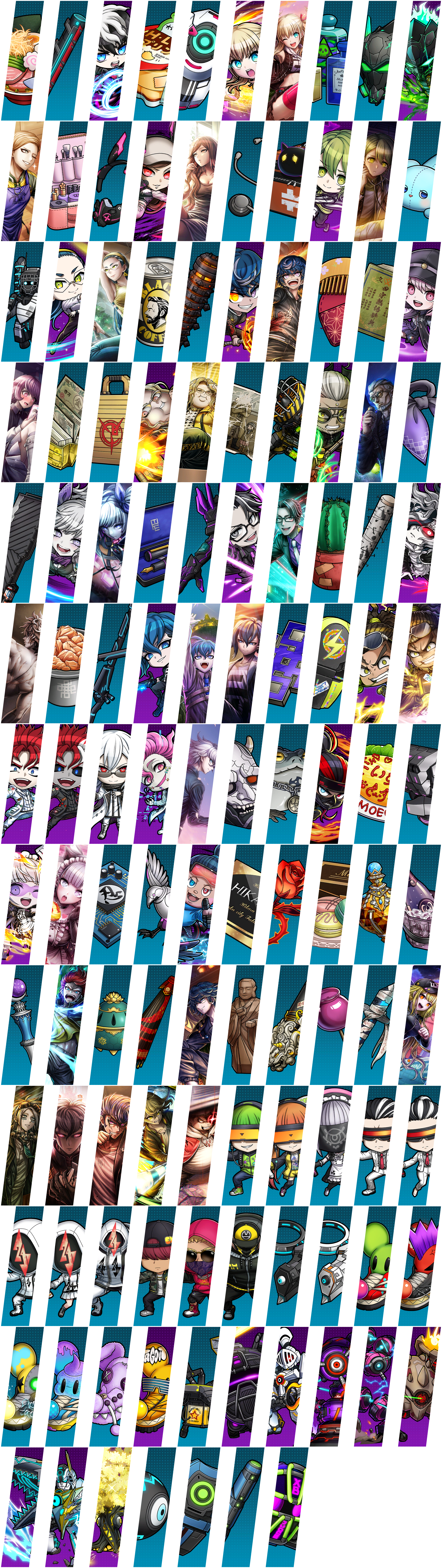 Tension Card Gacha Results