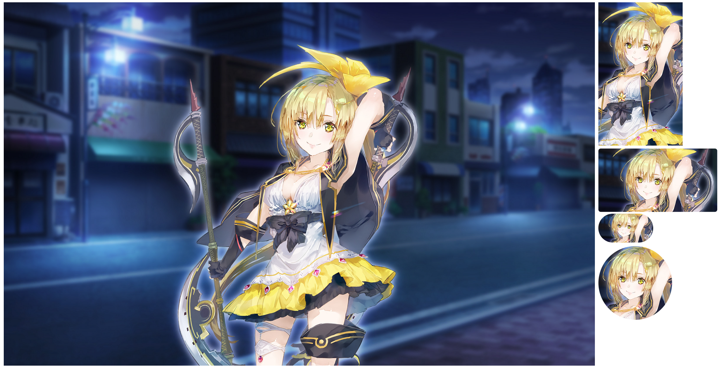 Puella Magi Madoka Magica: Magia Exedra - Hazuki Yusa - Hazuki's Kioku