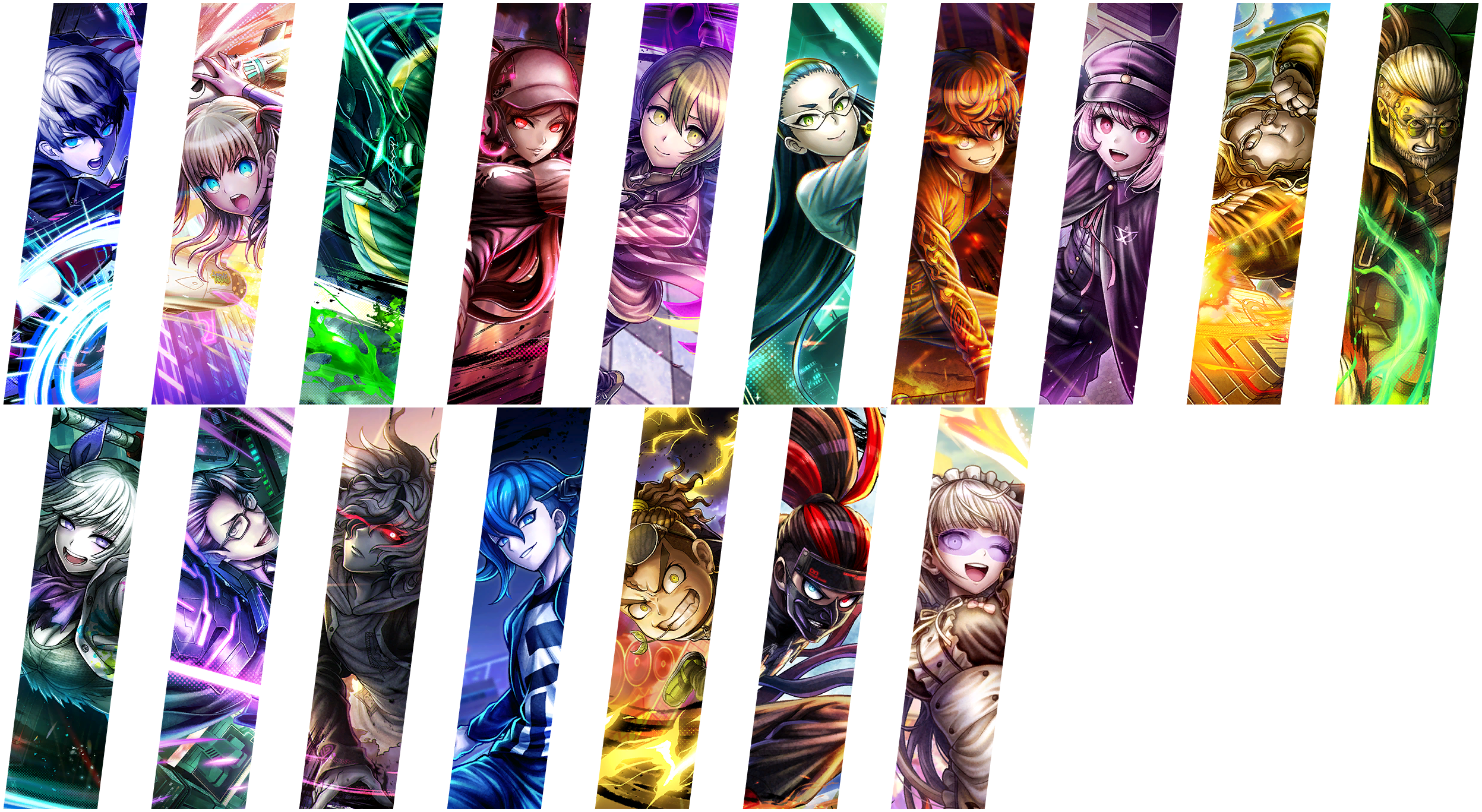 TRIBE NINE - Character Gacha Results