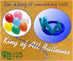 King of All Balloons Ad