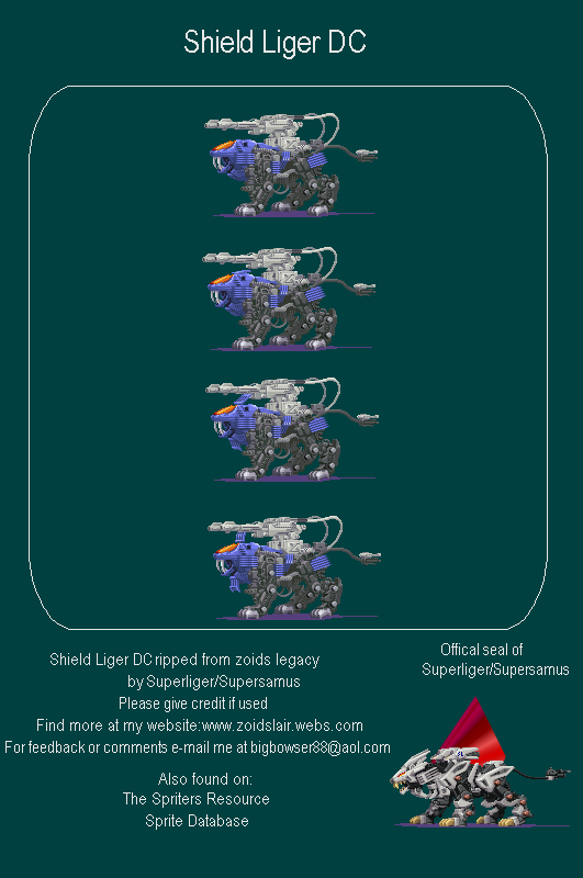 Zoids: Legacy - Shield Liger DC