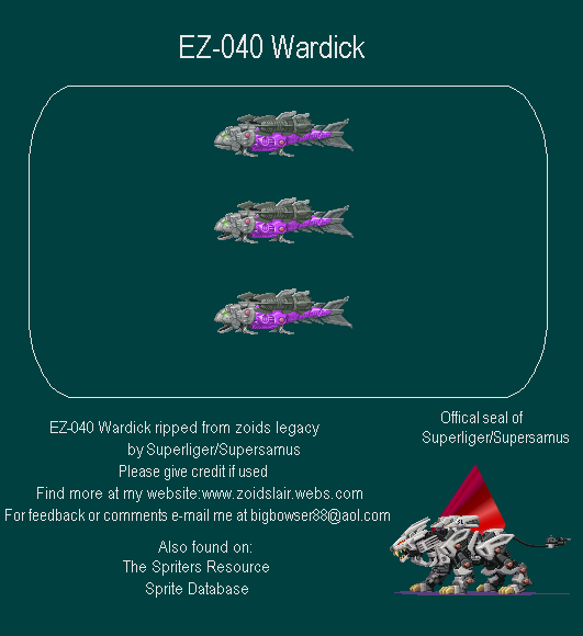 Zoids: Legacy - Warshark / Wardick