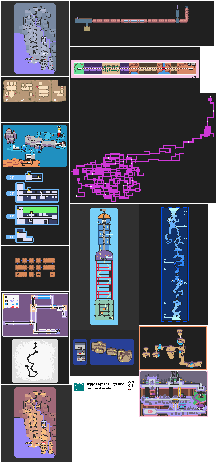 Mother 3 (JPN) - Maps