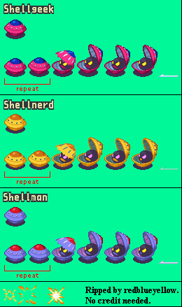 Mega Man Battle Network 2 - Shellgeek