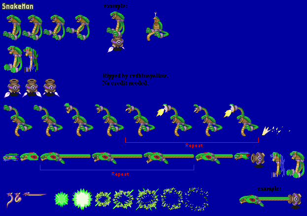 Mega Man Battle Network 2 - SnakeMan.EXE