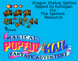 Popful Mail - Dragon Statue