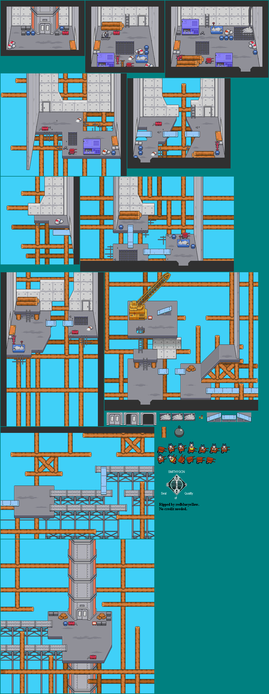 Mother 3 (JPN) - Empire Pork Building (Bath Level)