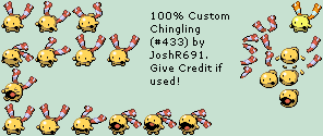 Pokémon Customs - #433 Chingling