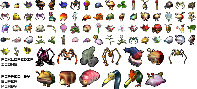 Pikmin 2 - Piklopedia Icons