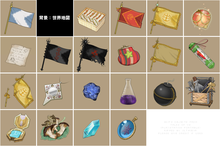 Tales of VS - Skit Objects