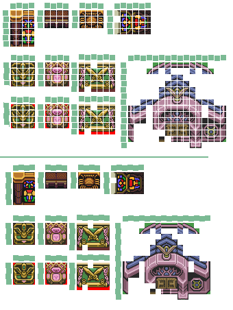 The Legend of Zelda: A Link to the Past - Cathedral Tiles