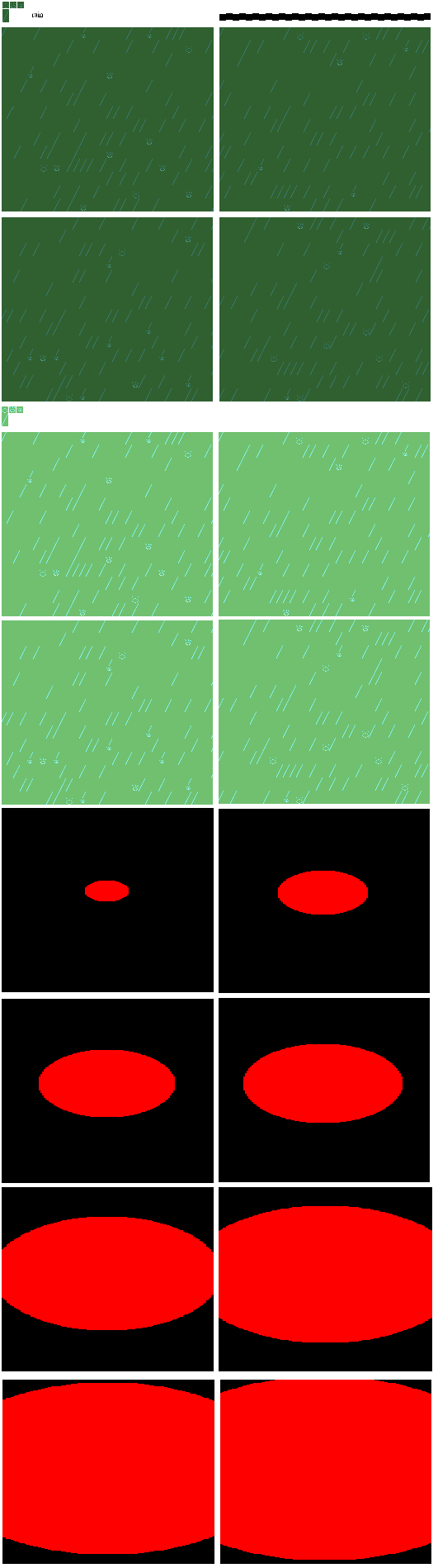 Rain and Radius