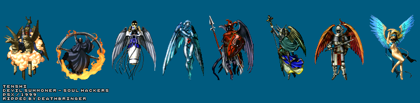 Shin Megami Tensei: Devil Summoner: Soul Hackers (JPN) - Tenshi