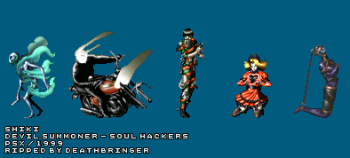 Shin Megami Tensei: Devil Summoner: Soul Hackers (JPN) - Shiki