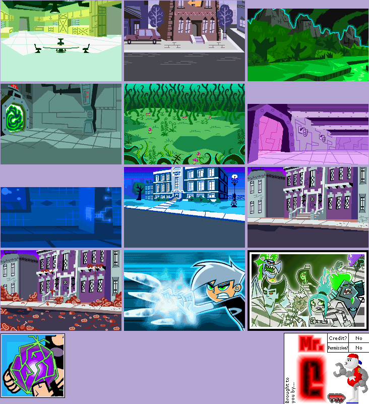 Danny Phantom: Urban Jungle - Story Backgrounds & Events