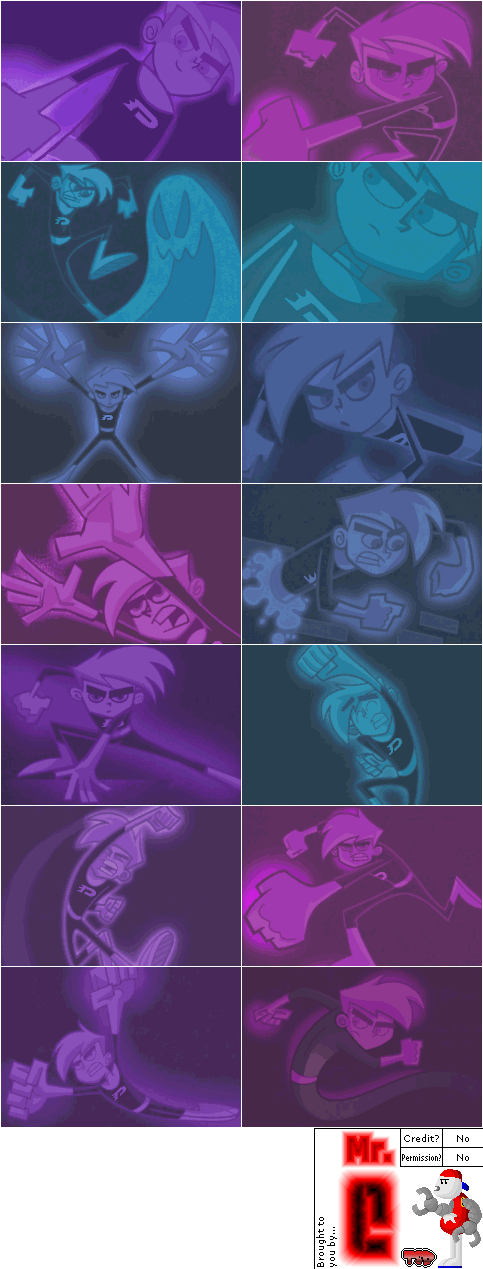 Danny Phantom: Urban Jungle - Credits Images