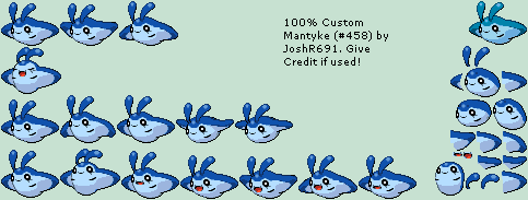 Pokémon Customs - #458 Mantyke