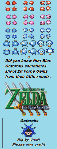 The Legend of Zelda: Four Swords Adventures - Octorok