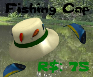 Fishing Cap Ad