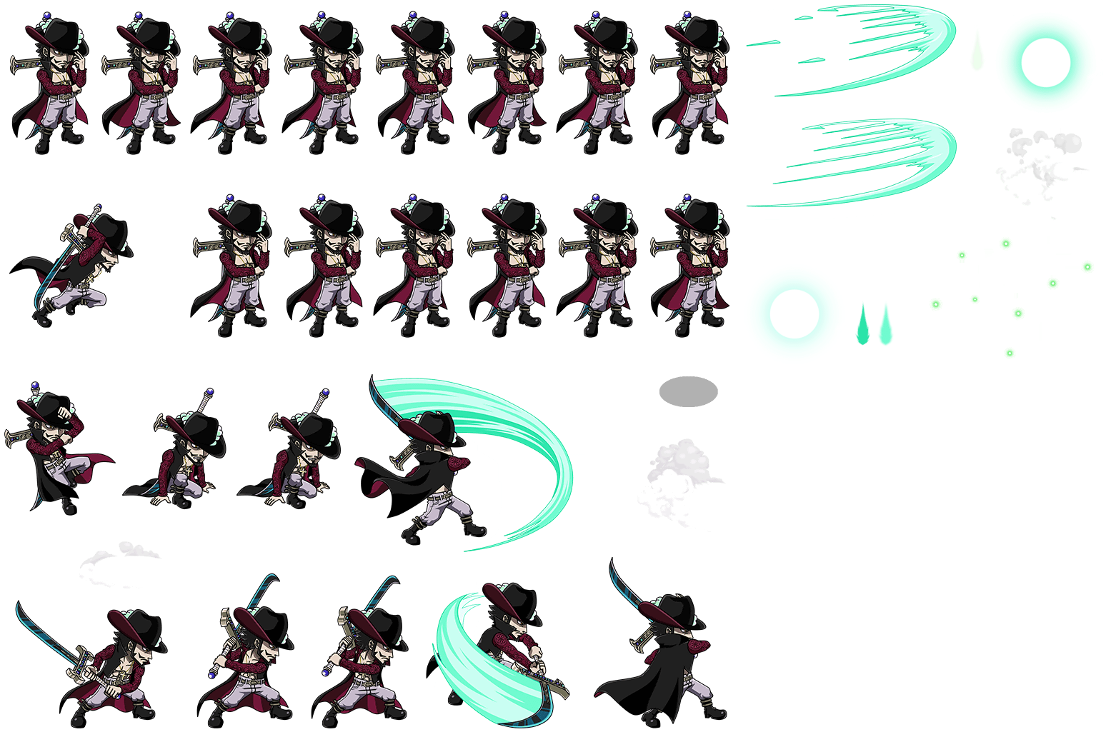 #0717 - Dracule Mihawk - Warlord of the Sea