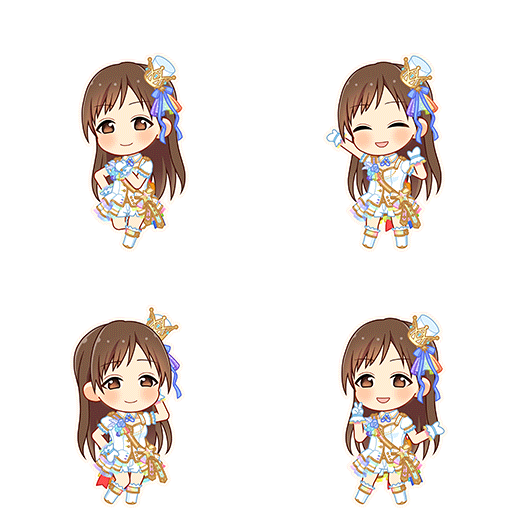 Minami Nitta (Rainbow Colors)