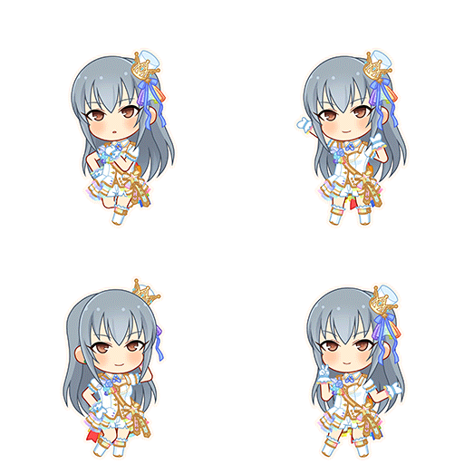 THE IDOLM@STER Cinderella Girls: Starlight Stage - Noa Takamine (Rainbow Colors)
