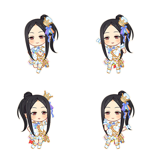 Shino Hiiragi (Rainbow Colors)