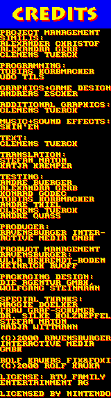 Credits