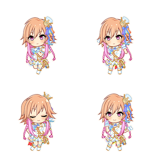 Asuka Ninomiya (Rainbow Colors)
