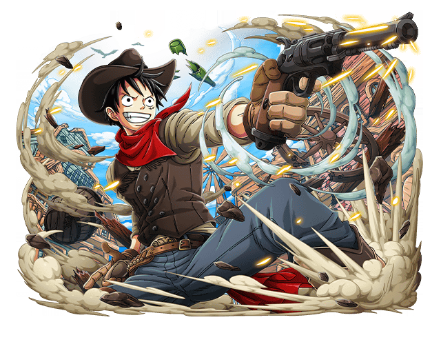 #2410 - Monkey D. Luffy - Loose Cannon on the Prairie