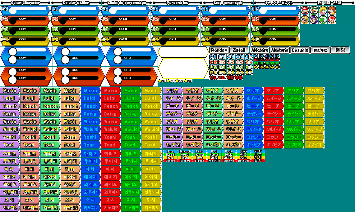 Character Selection