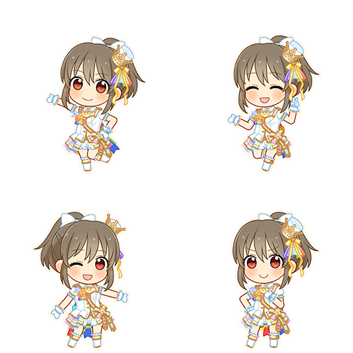 THE IDOLM@STER Cinderella Girls: Starlight Stage - Yuko Hori (Rainbow Colors)