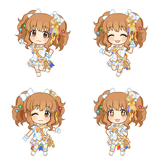 THE IDOLM@STER Cinderella Girls: Starlight Stage - Kirari Moroboshi (Rainbow Colors)