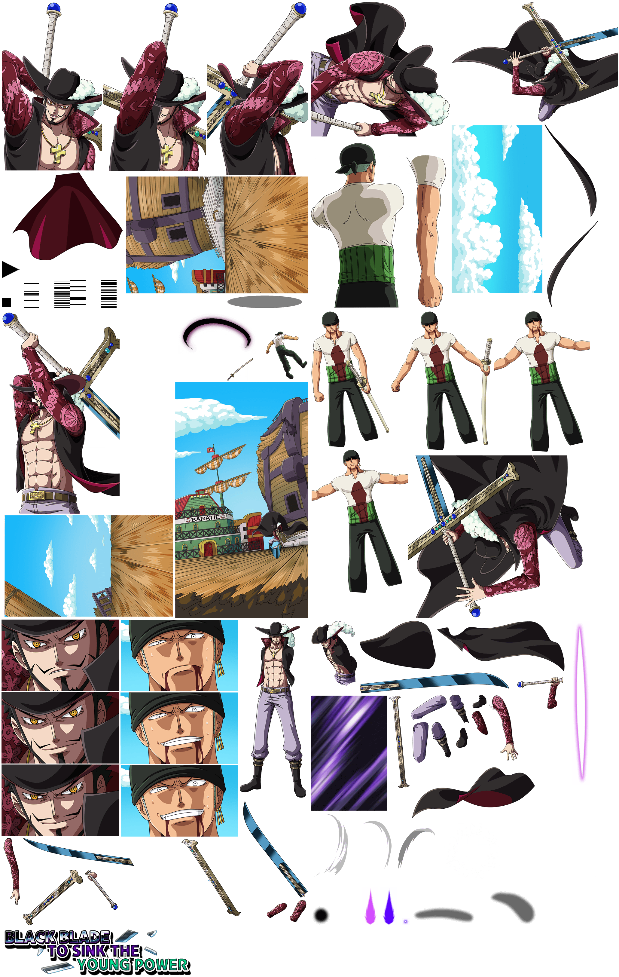 #4337 - Dracule Mihawk - Greatest Swordsman Awaiting the Young