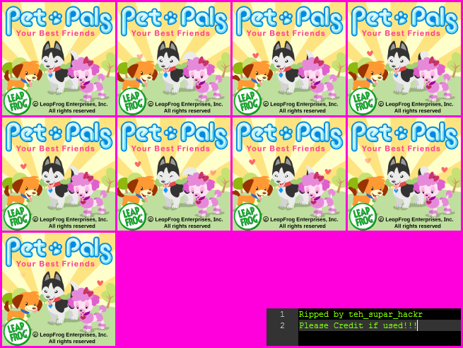 Title Screen (Frames)