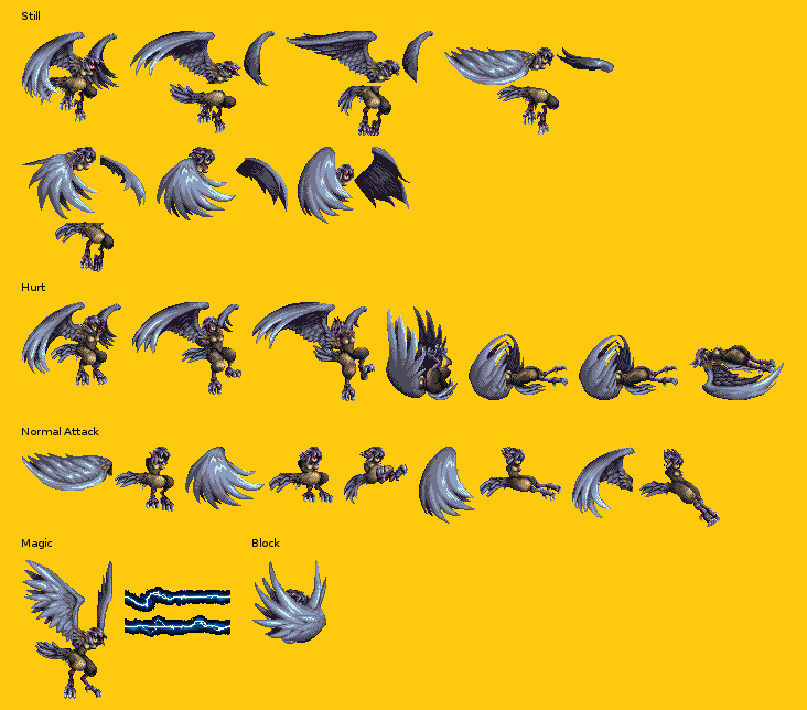 Valkyrie Profile: Lenneth - Harpy Blue