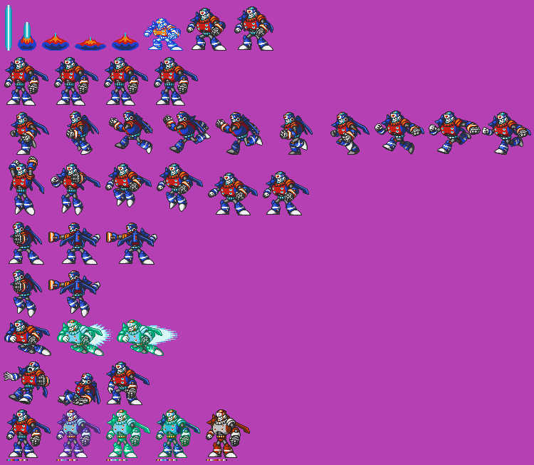 Mega Man Customs - Duo (MM7, Versus Mode)