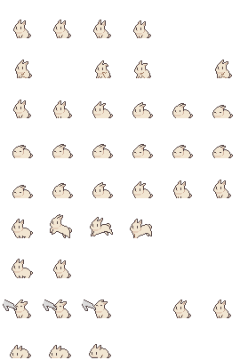 Rabbit Cub (White)